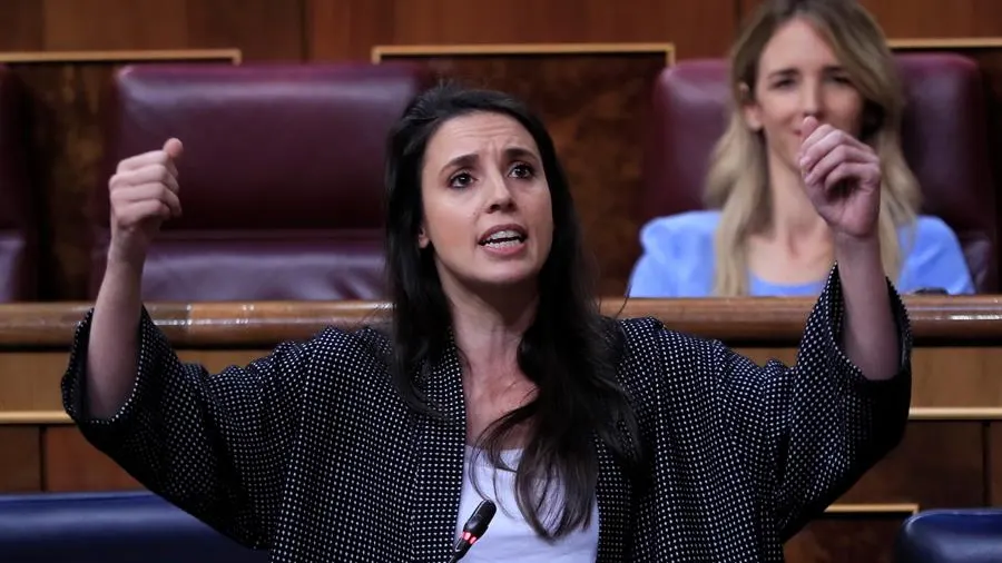 La ministra de Igualdad, Irene Montero 