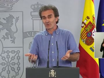 Fernando Simón en rueda de prensa Fernando Simón en rueda de prensa
