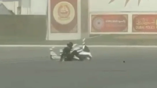 Accidente moto voladora. Accidente moto voladora.