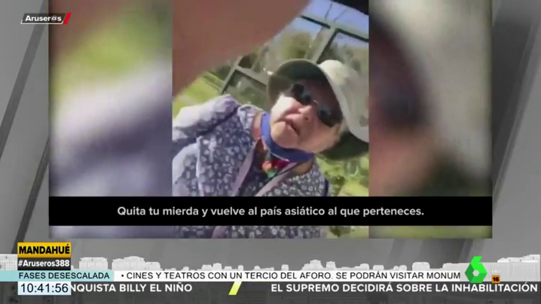 El brutal ataque racista de una mujer mayor a una deportista asiática