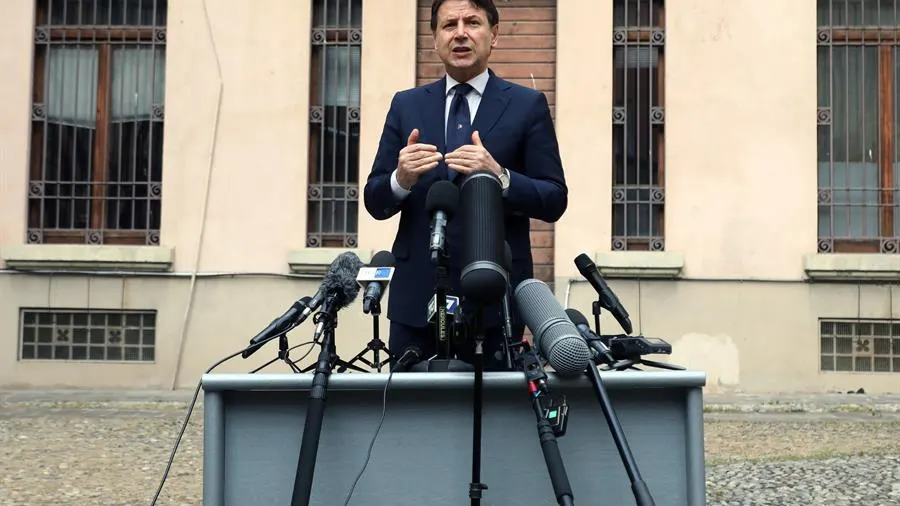 Giuseppe Conte, primer ministro de Italia