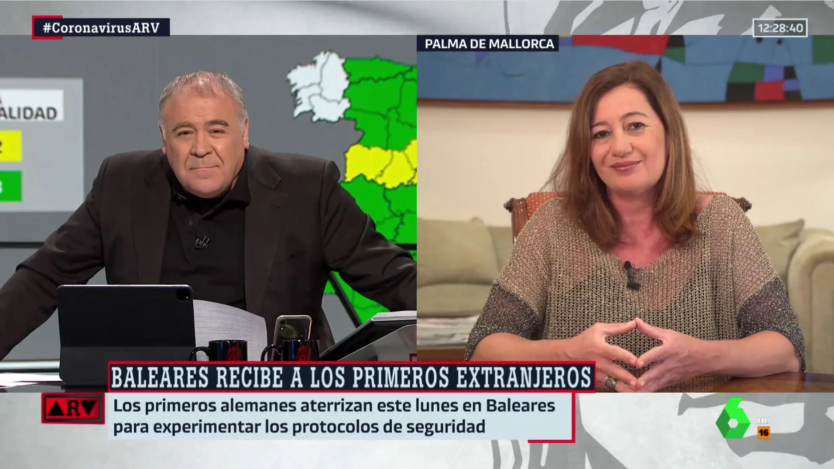 Francina Armengol, en ARV