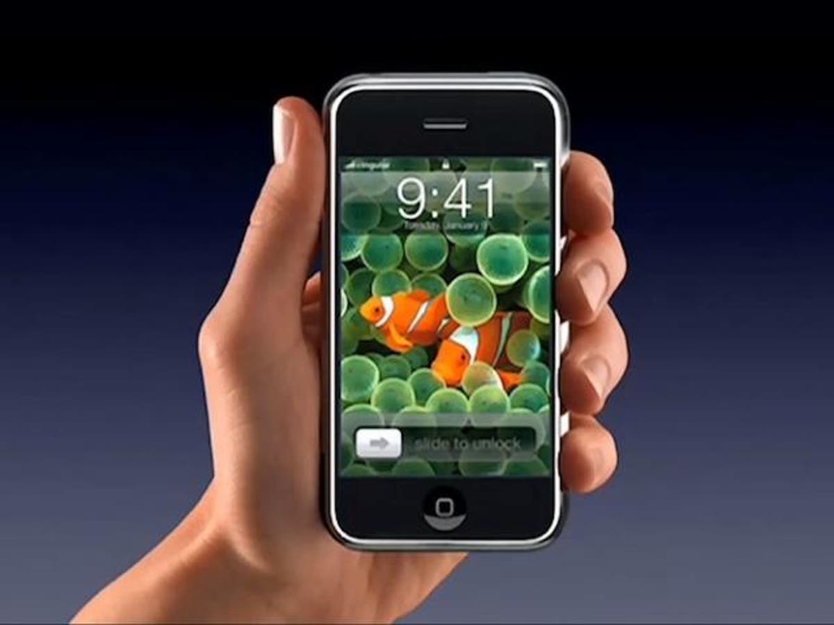 'Slide to unlock' de los primeros iPhone