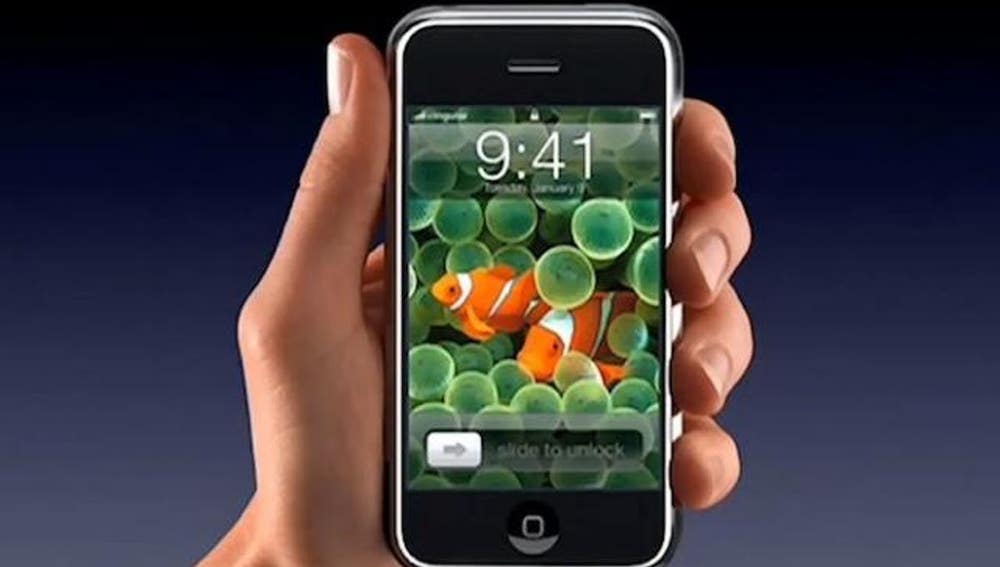 'Slide to unlock' de los primeros iPhone