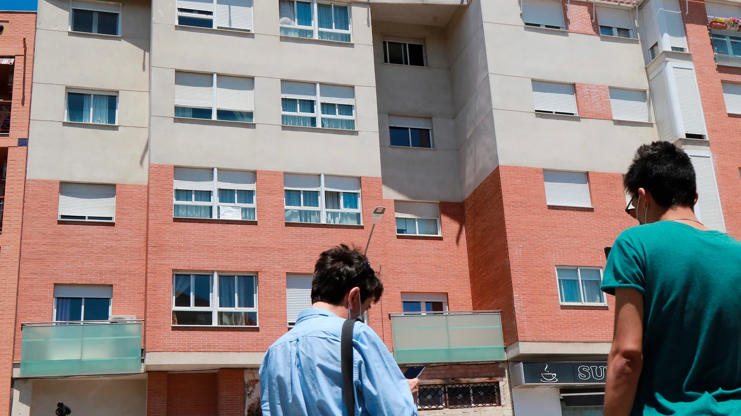 Imagen del edificio donde ocurrió el crimen machista de Úbeda Imagen del edificio donde ocurrió el crimen machista de Úbeda