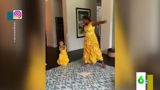 El tierno baile de Serena Williams y su hija disfrazadas de la princesa Bella El tierno baile de Serena Williams y su hija disfrazadas de la princesa Bella