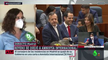 Ayuso, sobre la carta de Reyero a Amnistía Internacional por el trato en las residencias de Madrid: "Es incomprensible e innecesaria"