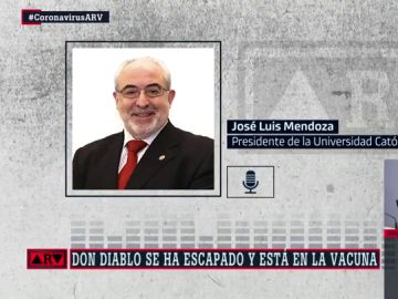 El presidente de la Universidad Católica de Murcia apunta que la vacuna del coronavirus vendrá "con un chip" para controlarnos El presidente de la Universidad Católica de Murcia apunta que la vacuna del coronavirus vendrá "con un chip" para controlarnos