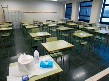 Aulas preparadas contra el coronavirus Aulas preparadas contra el coronavirus