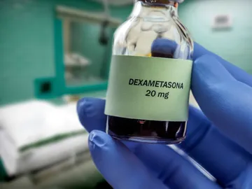 Frasco de dexametasona Frasco de dexametasona