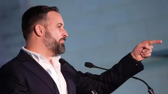 El líder de Vox, Santiago Abascal El líder de Vox, Santiago Abascal