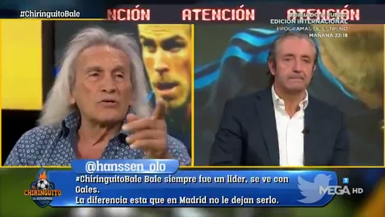 Josep Pedrerol, durísimo con Gareth Bale: "La gente sabe quién es bueno y quién no" Josep Pedrerol, durísimo con Gareth Bale: "La gente sabe quién es bueno y quién no"