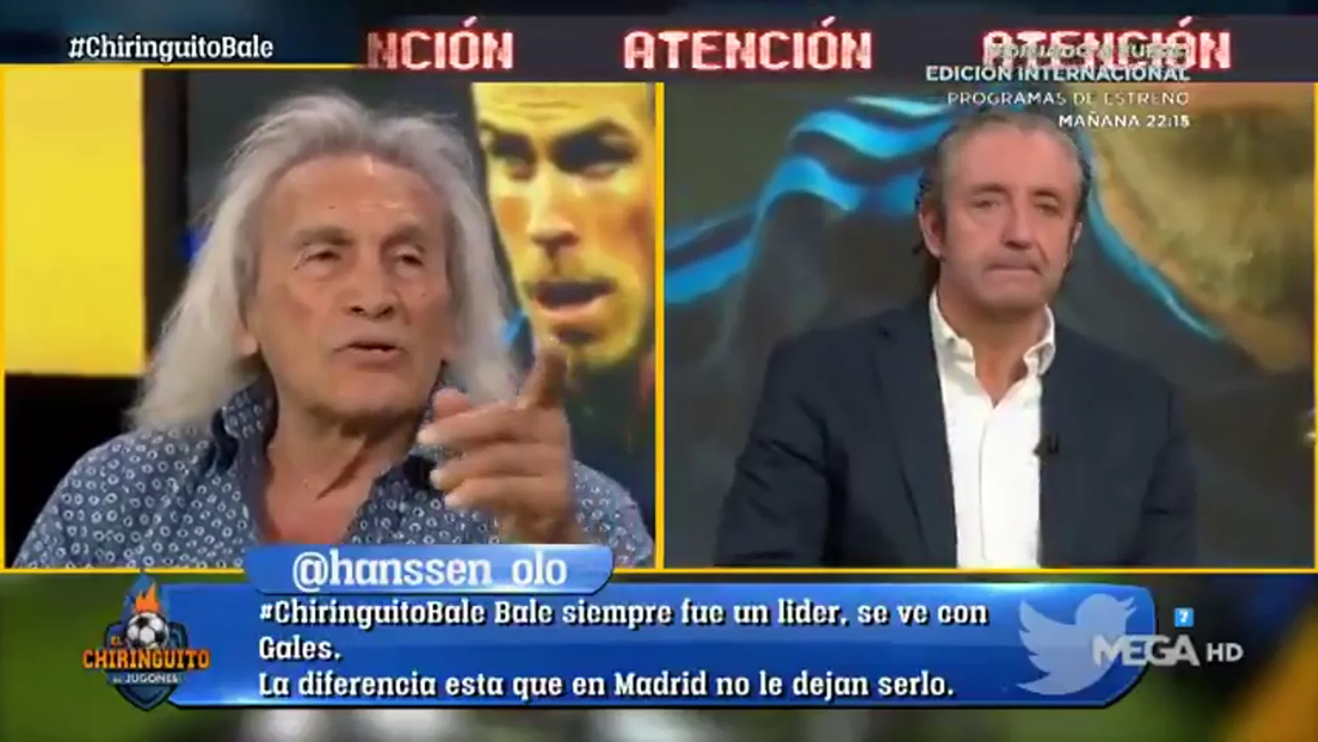 Josep Pedrerol, durísimo con Gareth Bale: "La gente sabe quién es bueno y quién no"