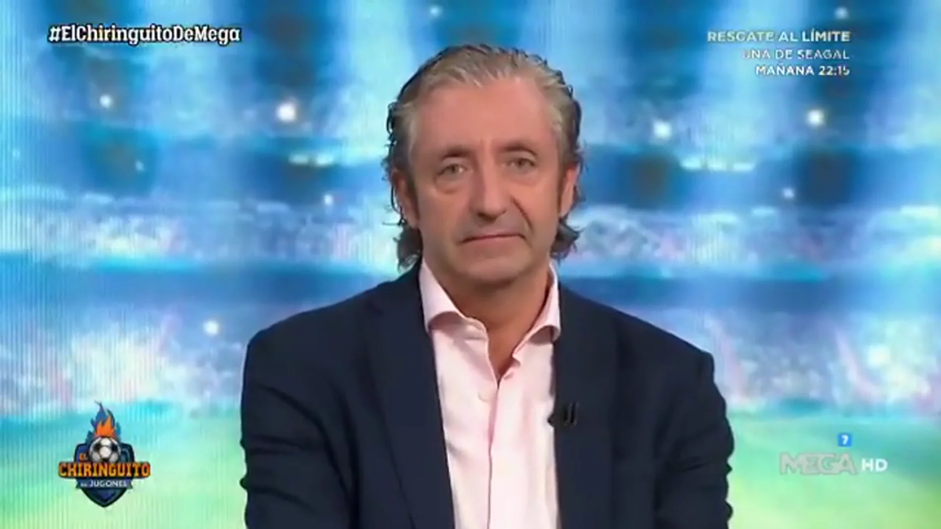 El lapsus de Josep Pedrerol en 'El Chiringuito': "No hace falta que el árbitro nos haga favores"
