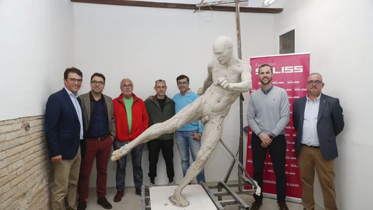 Estatua de Andrés Iniesta en Albacete Estatua de Andrés Iniesta en Albacete