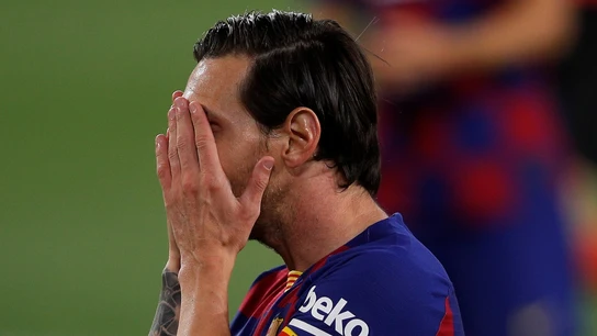 Messi se lamenta Messi se lamenta