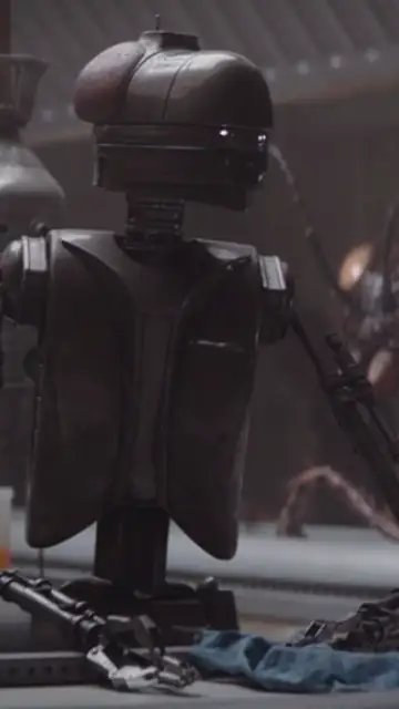EV-9D9, robot de Star Wars, en 'The Mandalorian' EV-9D9, robot de Star Wars, en 'The Mandalorian'