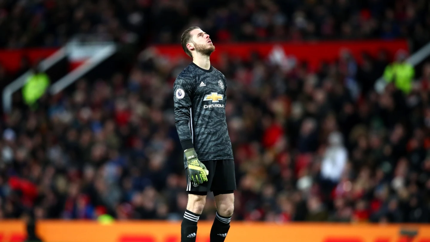 David de Gea, en un partido David de Gea, en un partido