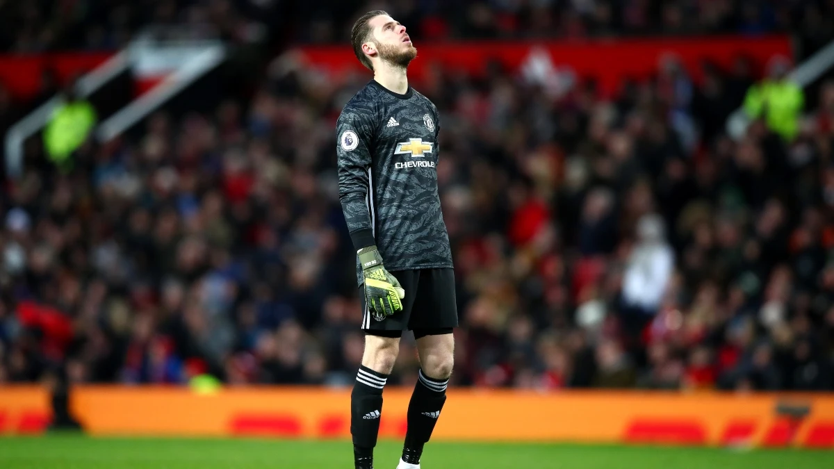 David de Gea, en un partido