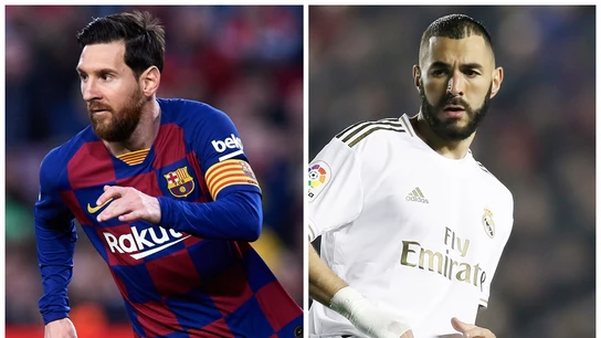 Lionel Messi y Karim Benzema Lionel Messi y Karim Benzema
