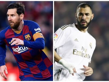 Lionel Messi y Karim Benzema Lionel Messi y Karim Benzema