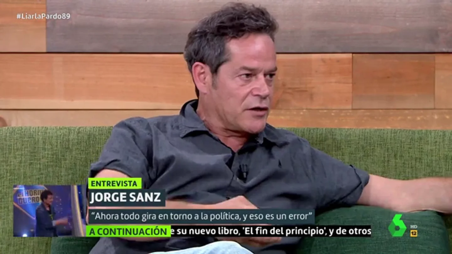 El alegato de Jorge Sanz a la concordia El alegato de Jorge Sanz a la concordia: "Nuestro enemigo no son las coletas ni un señor con barba que dice 'España una, grande y libre'"