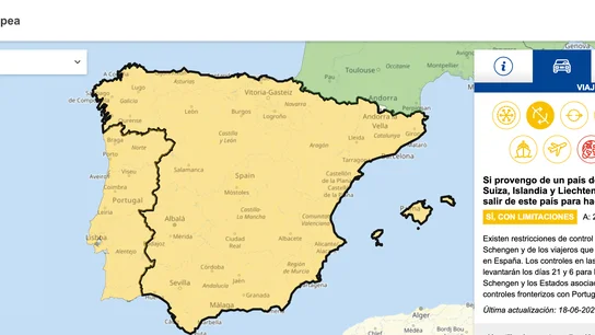 Imagen de la web 'Re-open EU' Imagen de la web 'Re-open EU'