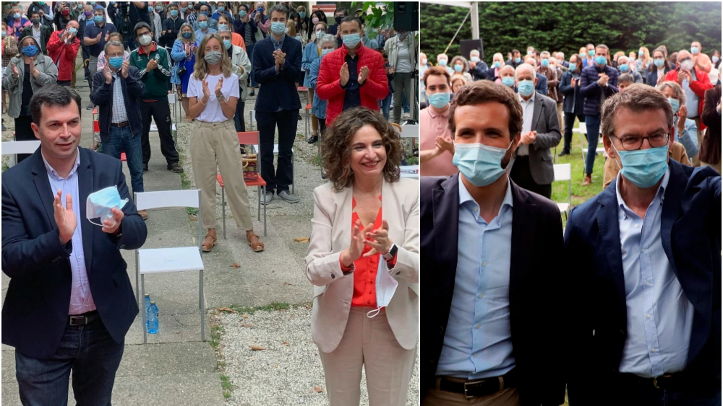 Arrancan los actos de precampaña en Galicia Arrancan los actos de precampaña en Galicia