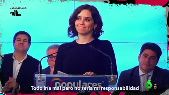 "Sin hospitales públicos todo iría mal, pero no sería mi responsabilidad": el rap de los hitos de la carrera política de Ayuso "Sin hospitales públicos todo iría mal, pero no sería mi responsabilidad": el rap de los hitos de la carrera política de Ayuso