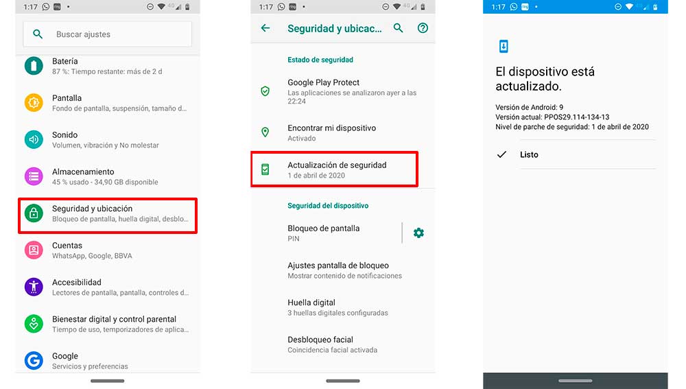 Parche seguridad en Android