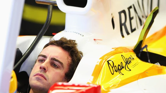 Fernando Alonso en Renault Fernando Alonso en Renault