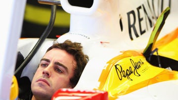 Fernando Alonso en Renault