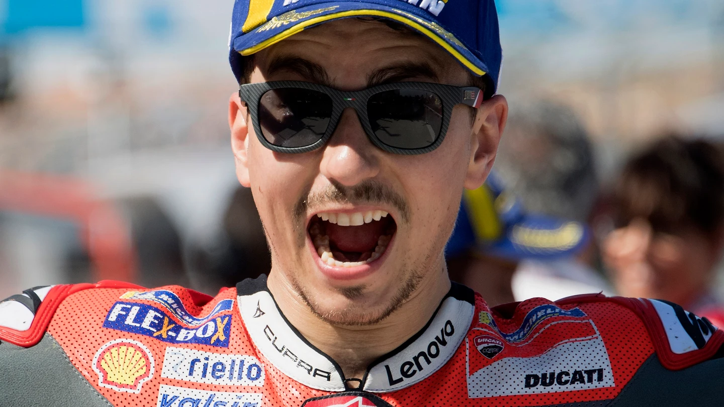 Jorge Lorenzo con Ducati Jorge Lorenzo con Ducati
