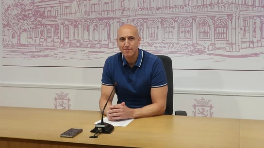 José Antonio Díez, alcalde de León José Antonio Díez, alcalde de León