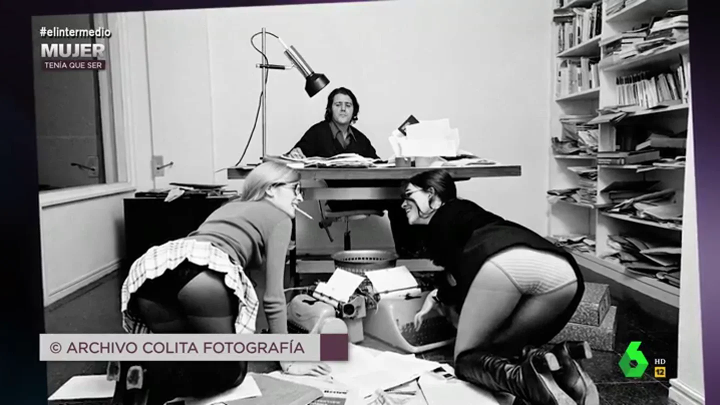Una de las fotografías tomadas por Colita Una de las fotografías tomadas por Colita