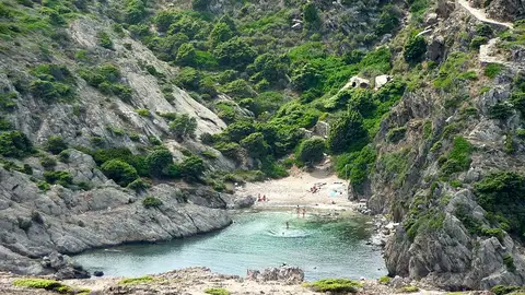 Cala jugadora Cala jugadora