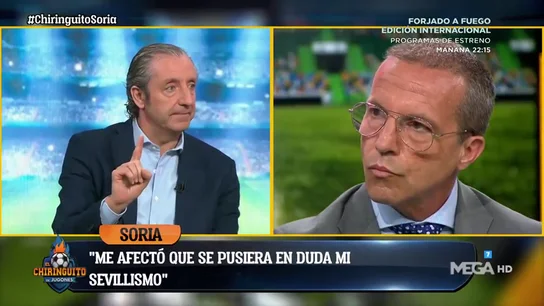 El contundente mensaje de Pedrerol a Cristóbal Soria: "Piensas que estás por encima del bien y del mal" El contundente mensaje de Pedrerol a Cristóbal Soria: "Piensas que estás por encima del bien y del mal"
