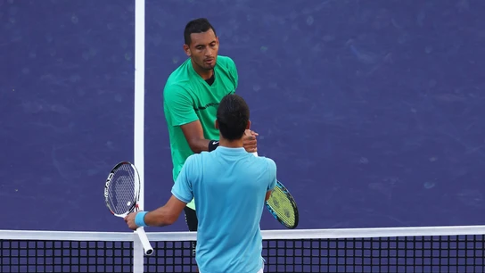 Kyrgios y Djokovic Kyrgios y Djokovic