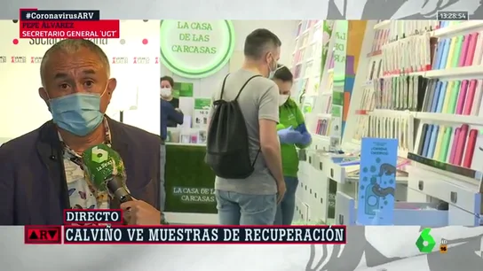 Pepe Álvarez (UGT), convencido de que habrá acuerdo sobre los ERTE a lo largo del día: "No hay razón para que no sea así" Pepe Álvarez (UGT), convencido de que habrá acuerdo sobre los ERTE a lo largo del día: "No hay razón para que no sea así"