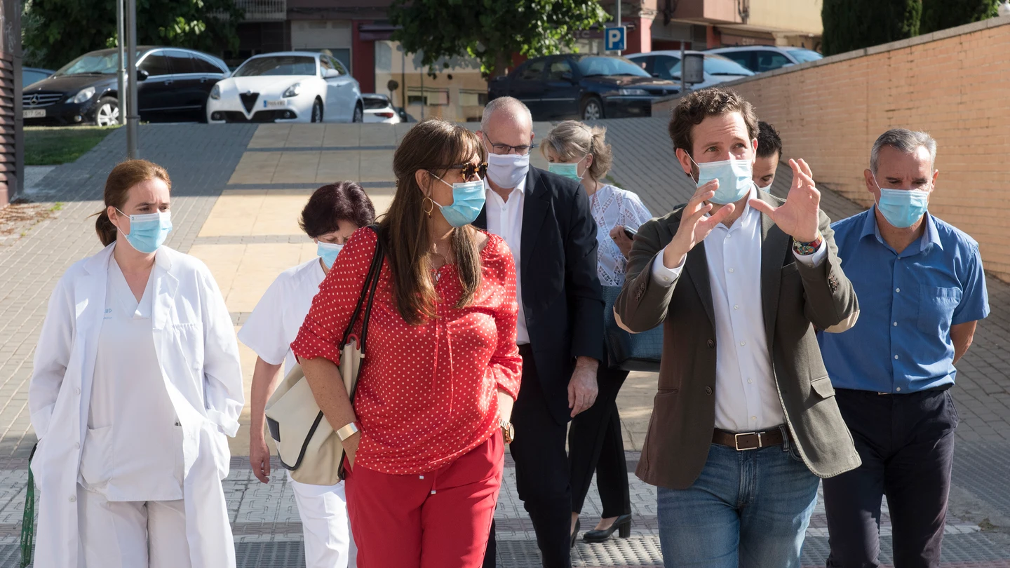 La consejera de Sanidad, Sira Repollés, de visita en las comarcas afectadas La consejera de Sanidad, Sira Repollés, de visita en las comarcas afectadas