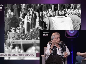 La fotógrafa Colita se disfrazó para colarse en el entierro de Franco La fotógrafa Colita se disfrazó para colarse en el entierro de Franco