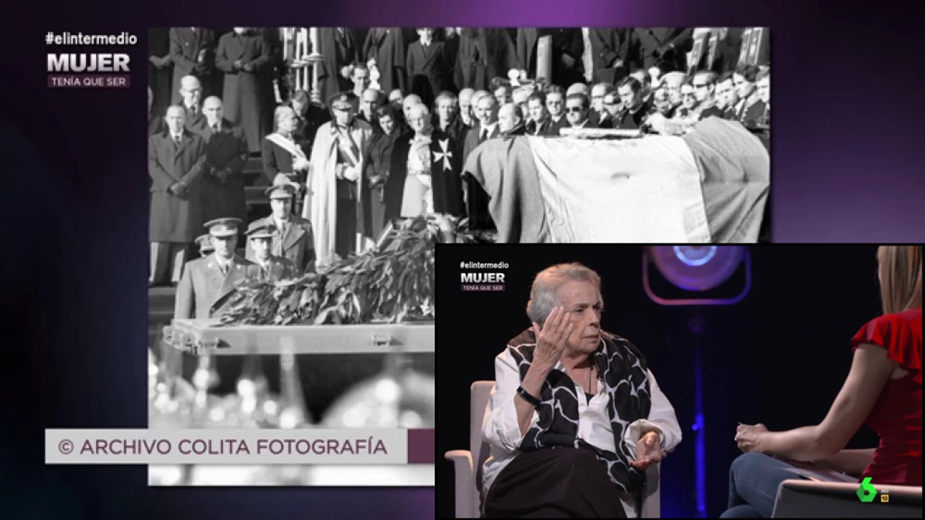 La fotógrafa Colita se disfrazó para colarse en el entierro de Franco