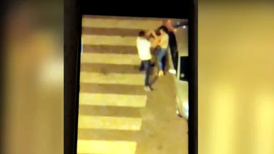 Momento de la agresión machista Momento de la agresión machista