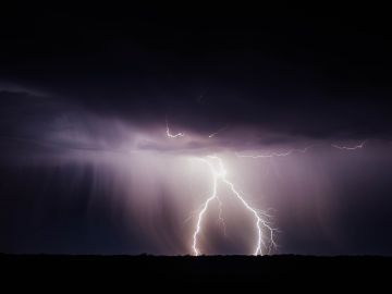 Tormenta con rayos Tormenta con rayos