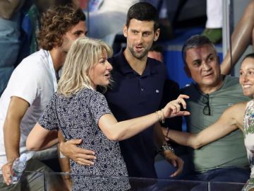 La familia Djokovic al completo en el Adria Tour La familia Djokovic al completo en el Adria Tour