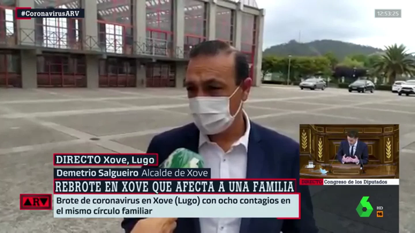 El alcalde de Xove da por controlado el brote de una familia de ocho miembros El alcalde de Xove da por controlado el brote de una familia de ocho miembros