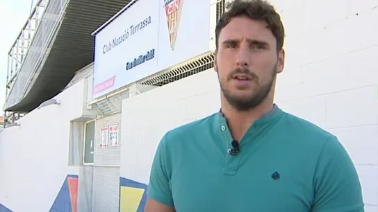 Víctor Gutiérrez, waterpolista profesional, en una imagen de archivo Víctor Gutiérrez, waterpolista profesional, en una imagen de archivo