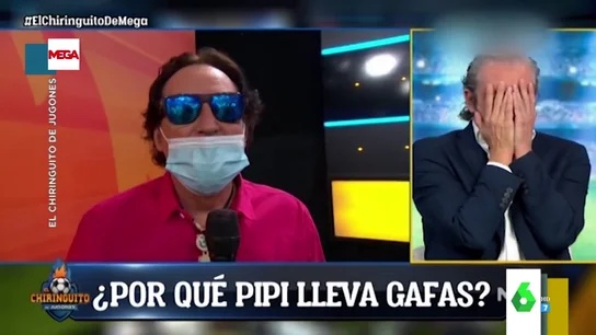 Gritos y manos en la cabeza en El Chiringuito al ver cómo tiene la cara Pipi tras su intervención quirúrgicapipi Gritos y manos en la cabeza en El Chiringuito al ver cómo tiene la cara Pipi tras su intervención quirúrgica