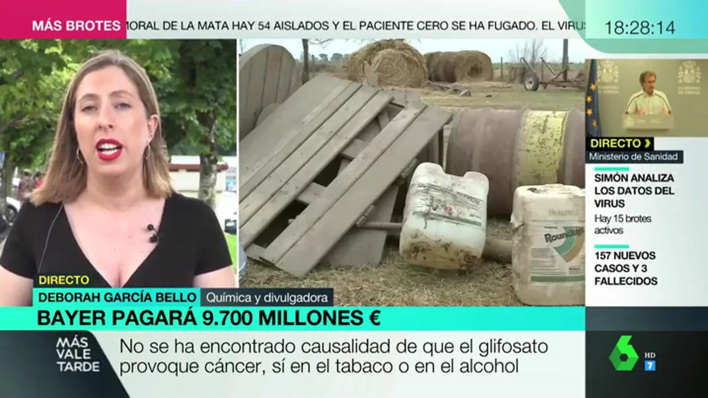 ¿Es cancerígeno el herbicida por el que Bayer pagará más de 10 millones de euros tras miles de demandas? ¿Es cancerígeno el herbicida por el que Bayer pagará más de 10 millones de euros tras miles de demandas?