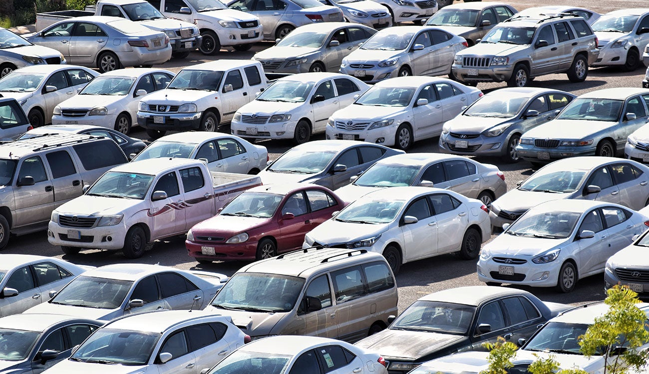 Vehículos aparcados